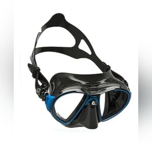 Cressi Adult Premium Low Volume Scuba Diving Mask, Crystal Silicone